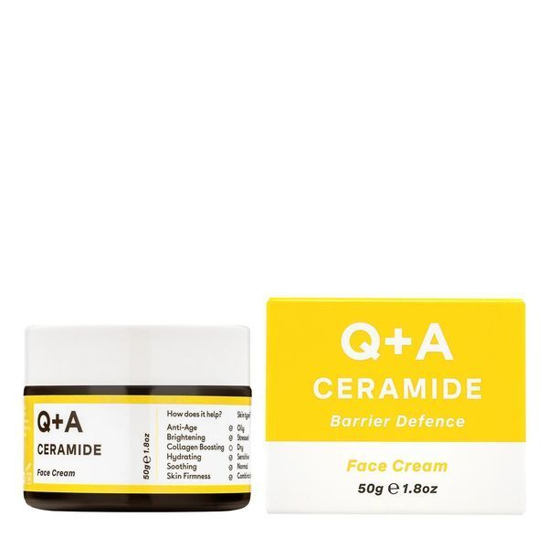 Захисний крем для обличчя з керамідами Q+A Ceramide Barrier Defence Face Cream 50 мл фото