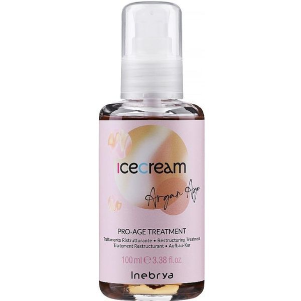 Аргановое масло против секущихся кончиков Inebrya Pro Age Treatment Argan Oil 100 мл фото