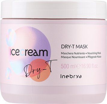 Маска для сухих, вьющихся и окрашенных волос Inebrya Dry-T Mask 500 мл фото
