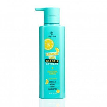 Шампунь для волос с маслом лимона и морской солью Bogenia Lemon Oil & Sea Salt Shampoo 450 мл фото