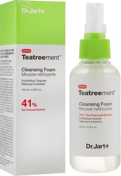 Пінка для вмивання екстрактом чайного дерева Dr.Jart+ Ctrl-A Teatreement Cleansing Foam 120 мл фото