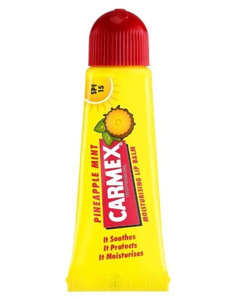 Бальзам для губ со вкусом ананаса и мяты Carmex Pineapple Mint 10 г фото