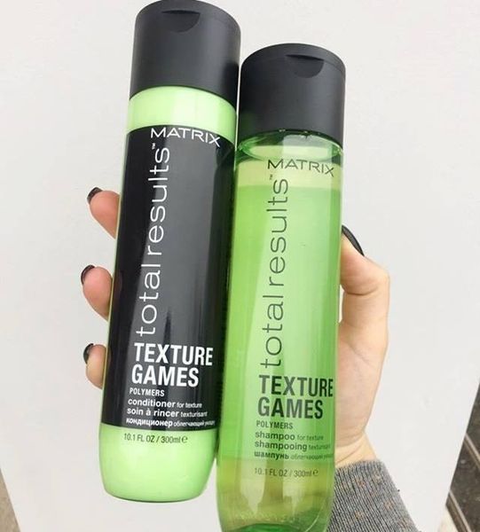 Шампунь для надання текстури волосся Matrix Total Results Texture Games Shampoo 300 мл фото