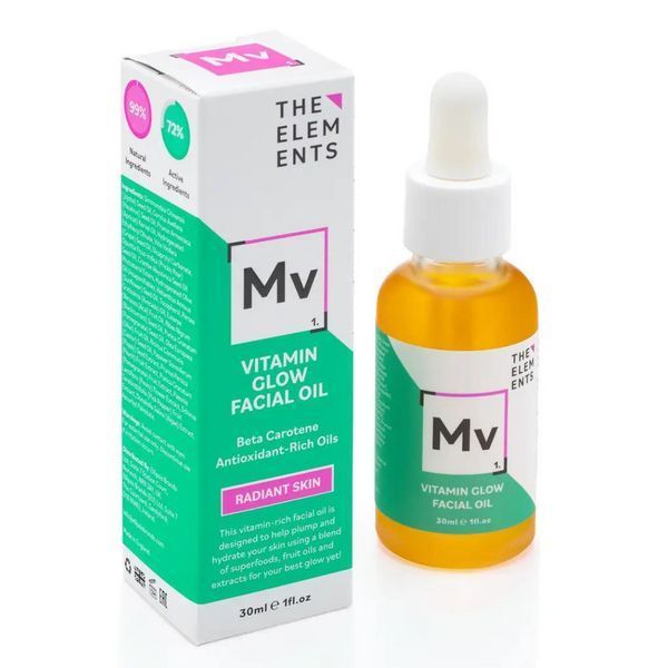 Олія вітамінізована для сяяння шкіри The Elements Vitamin Glow Facial Oil 100 мл фото