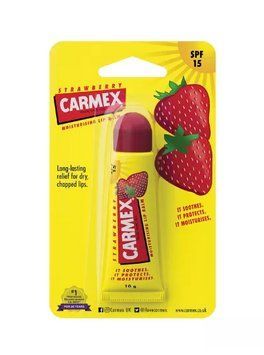 Бальзам для губ со вкусом земляники Carmex Strawberry 10 г фото