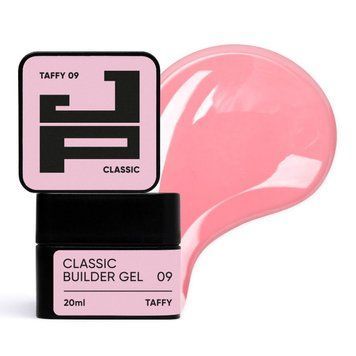 Білдер-гель для моделювання класичний №09 Jerden Proff Classic Builder Gel 20 мл фото