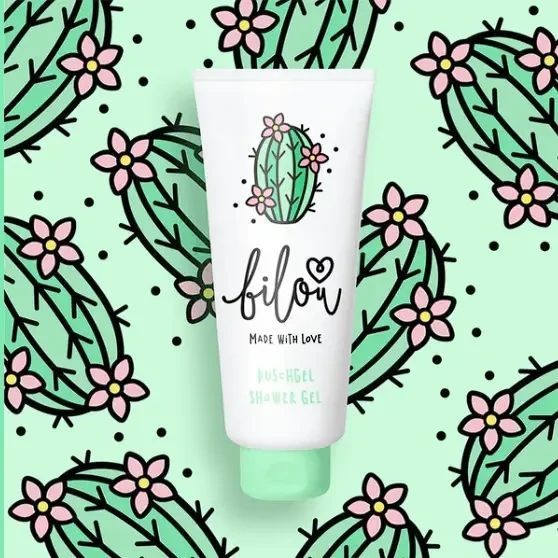 Гель для душа Bilou Bloomy Cactus 200 фото