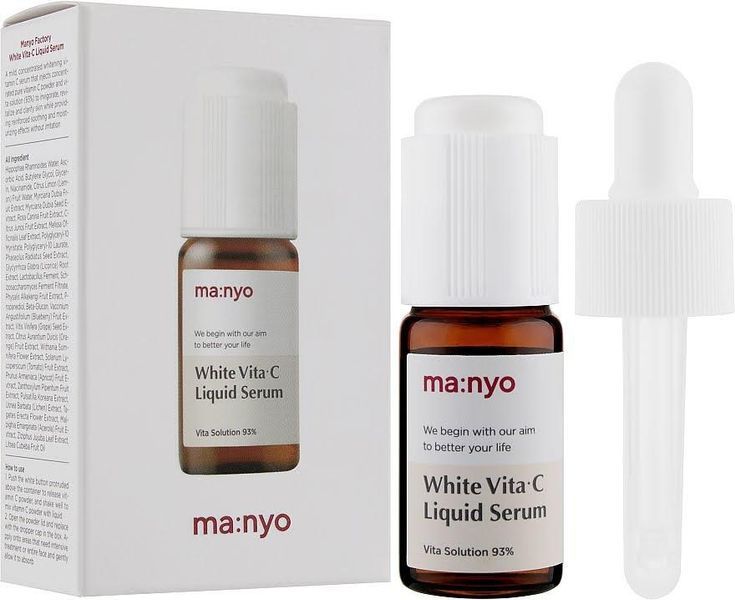 Сироватка освітлююча з витамином C Manyo Factory White Vita-C Liquid Serum 10 мл фото