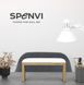 Підставка для манікюру на коричневих ніжках Spenvi White ASH002 фото 2