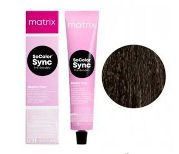 6N Тонер на лужній основі без аміаку Matrix SoColor Sync Pre-Bonded 90 мл фото