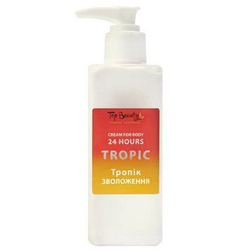Крем для тіла та рук зволожуючий Тропік Top Beauty Cream For Body 200 мл фото