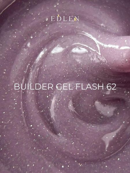 Гель моделюючий Edlen Builder Gel №62 Flash 30 мл фото