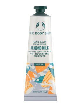 Крем-бальзам для рук Мигдальне молочко The Body Shop Almond Milk Hand Balm 30 мл фото