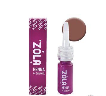 04 Хна профессиональная для бровей Caramel ZOLA 10 г фото
