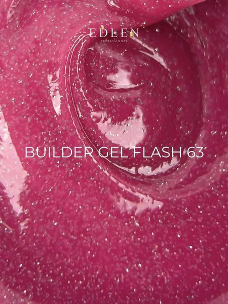 Гель моделюючий Edlen Builder Gel №63 Flash 30 мл фото