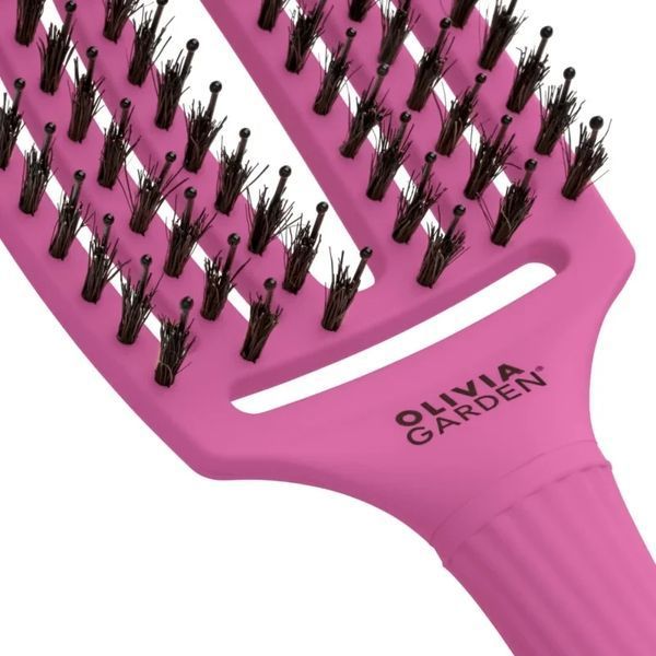 Щетка для волос Think Pink 2022 OLIVIA GARDEN Bright Pink фото